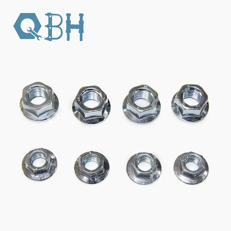 DIN6923 Mur Flange Hex Pelapisan Seng