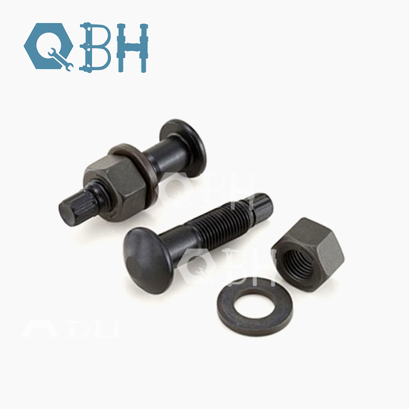 Baut Tipe Geser Torsional Baja Kekuatan Tinggi Baut Hitam Oksida Baut GB3632